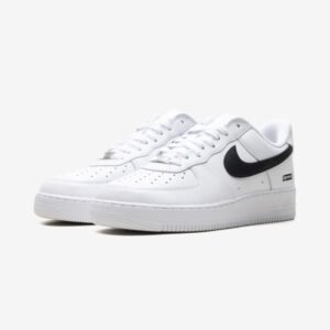 AF1 Low x Supreme White Black