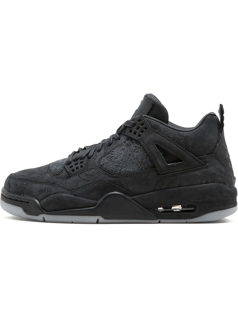 Jordan 4 x Kaws - black