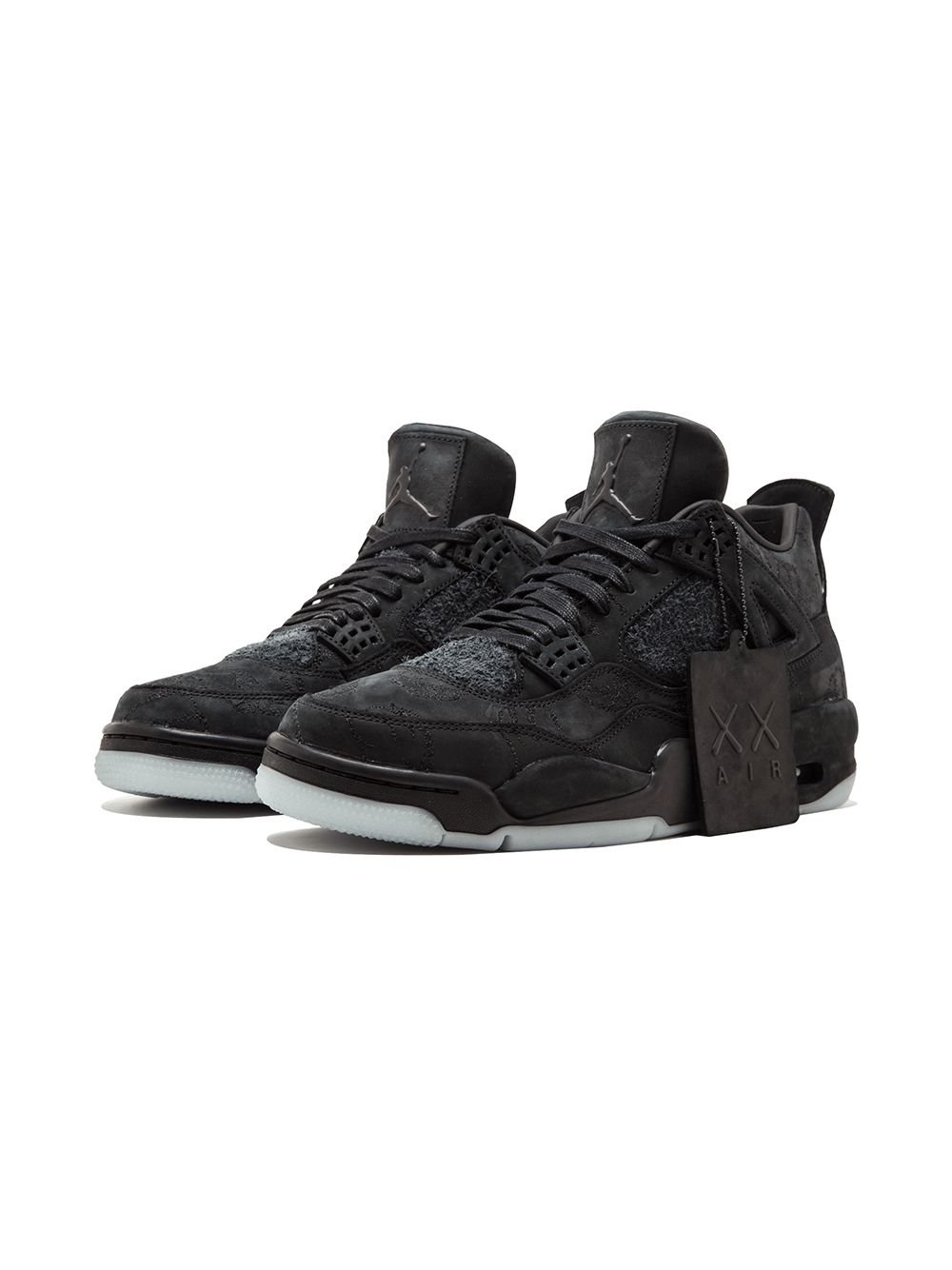 Jordan 4 x Kaws - black - immagine 2