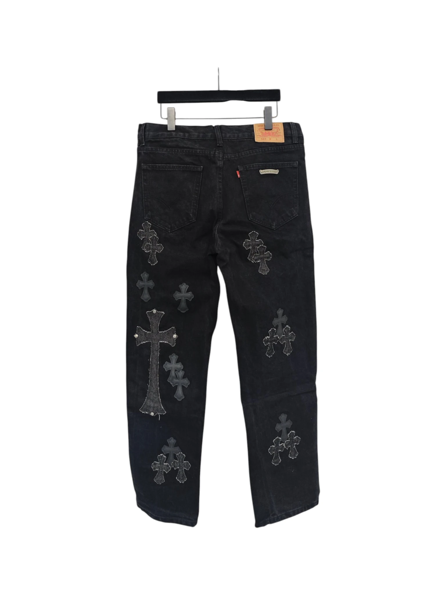 Jeans Chrome Hearts - immagine 2